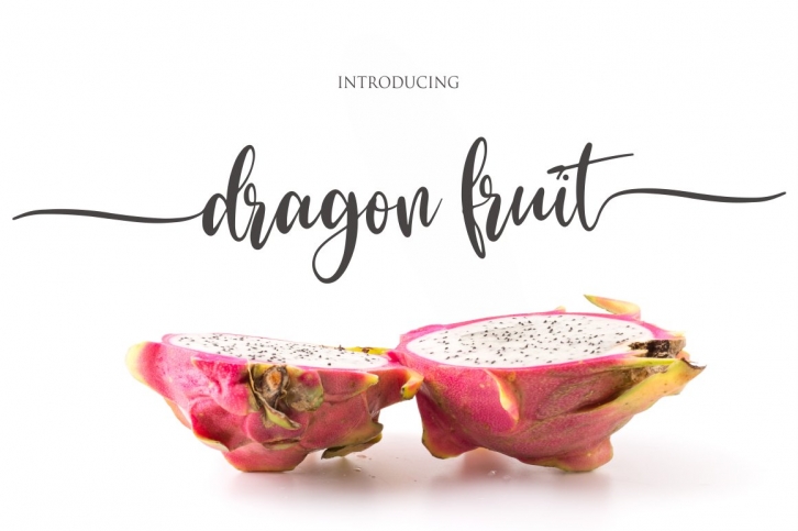 dragon fruit Font Download
