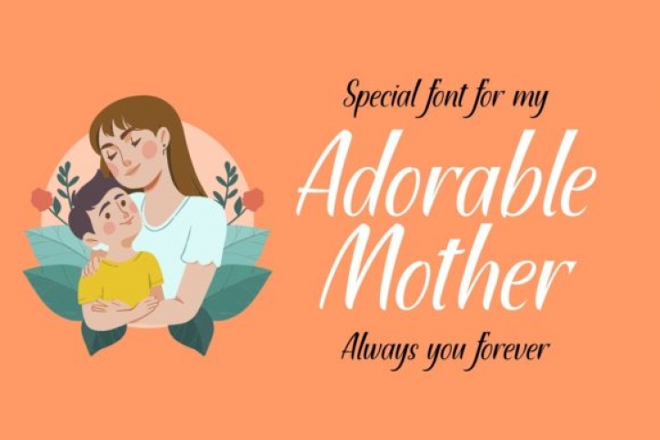 Adorable Mother Font Download