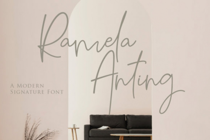Ramela Anting Font Download