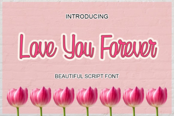 Love You Forever Font Download