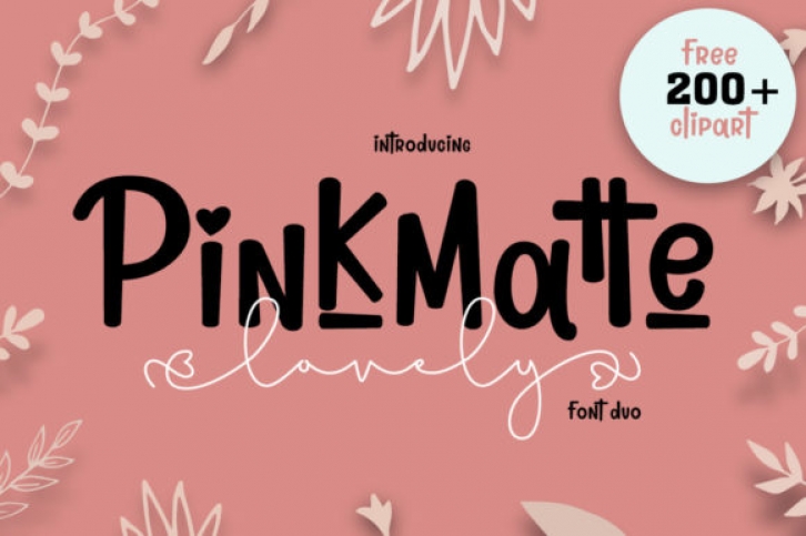 Lovely Pinkmatte Font Download