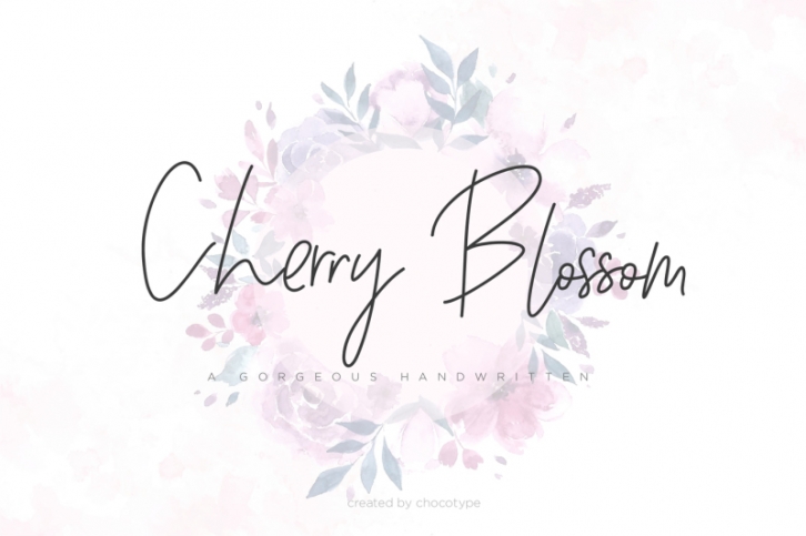 Cherry Blossom Font Download