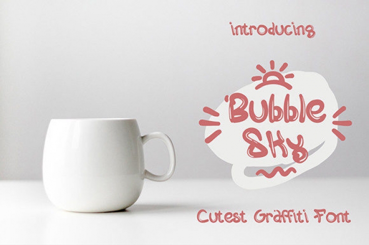 BubbleSky Font Download