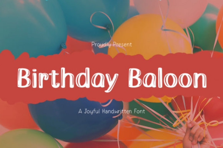 Birthday Baloon Font Download