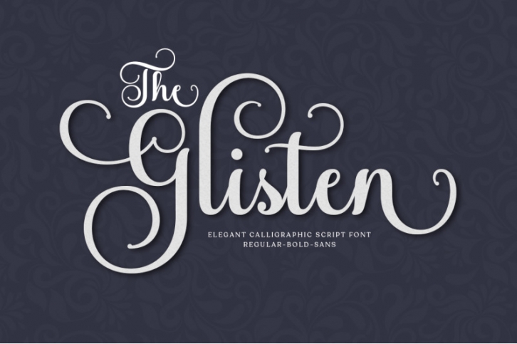 The Glisten Script Font Download