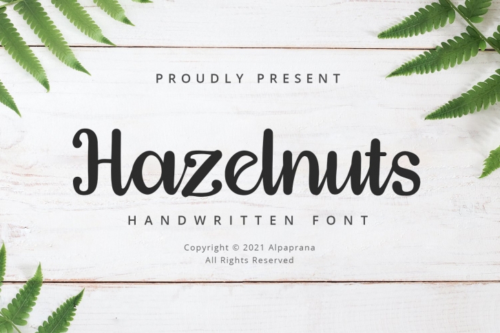 Hazelnuts Font Download