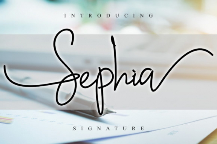 Sephia Font Download