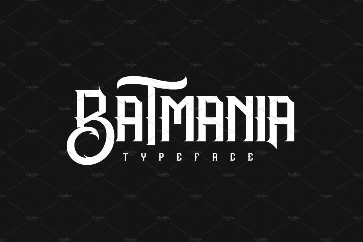 BATMANIA Font Download