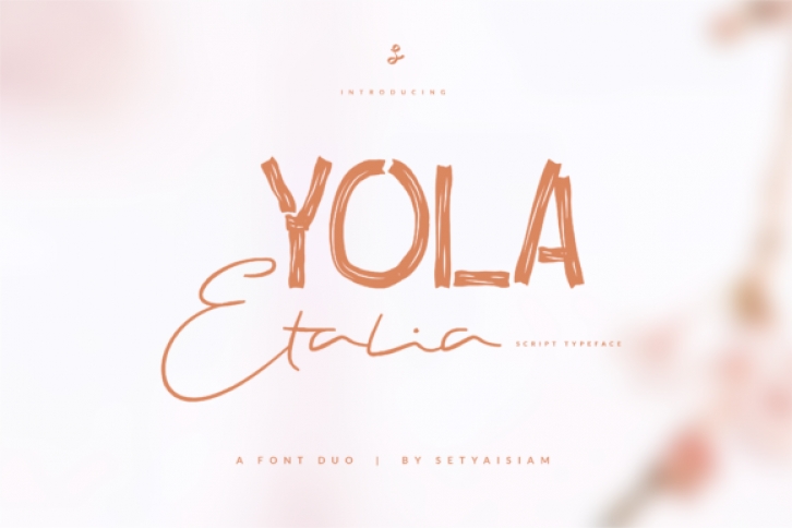 Yola Etalia Font Download