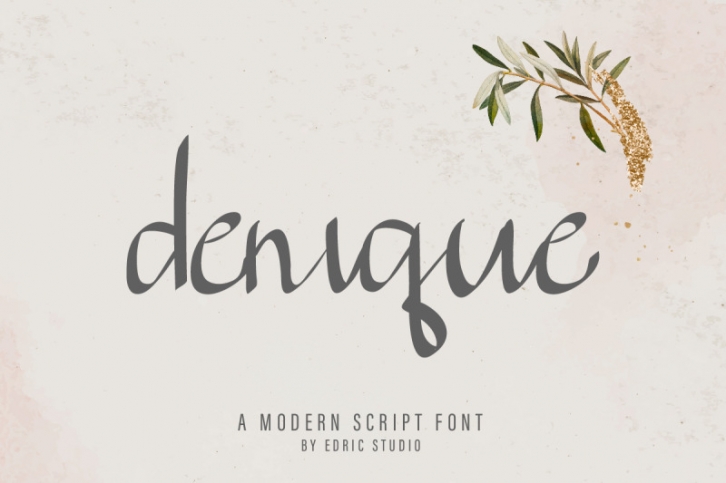 Denique Font Download