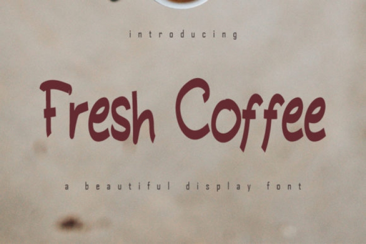 Fresh Coffee Font Download