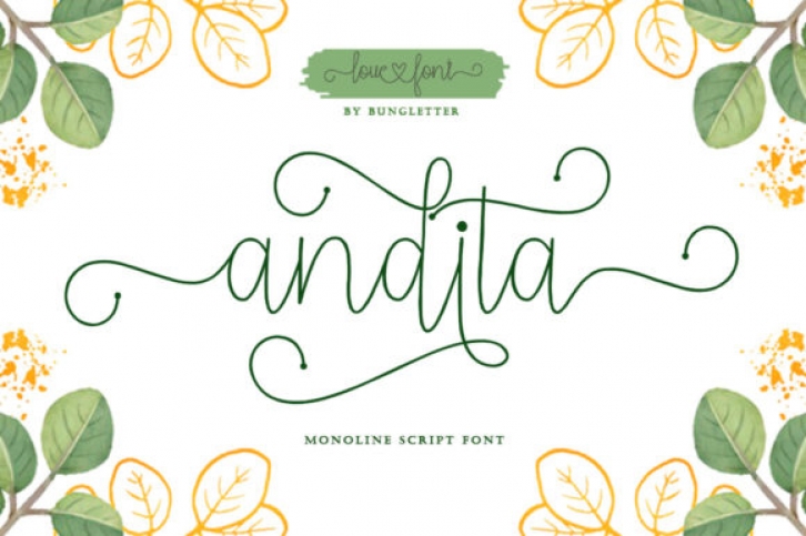 Andita Font Download