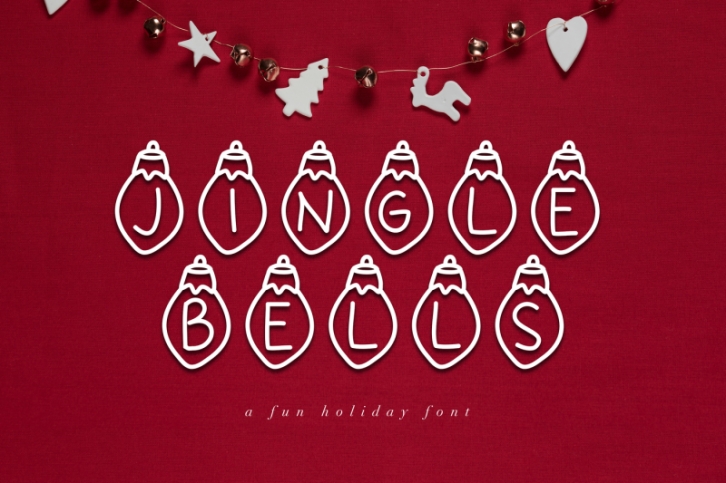 Jingle Bells - A Fun Christmas Font Font Download