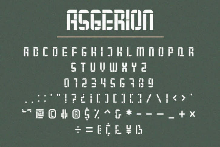 Asgerion Font Download