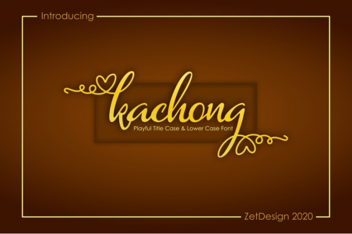 Kachong Font Download