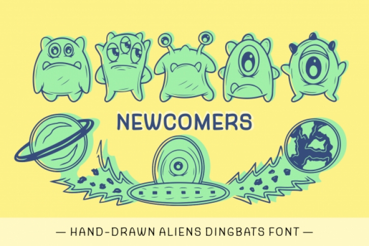 Newcomers Font Download