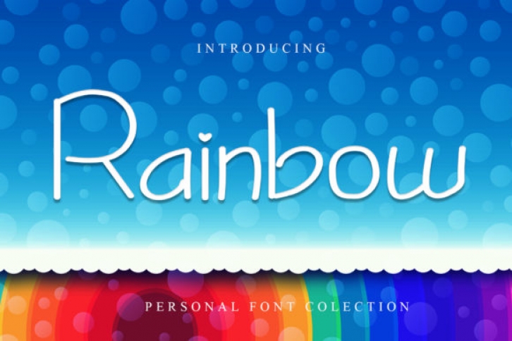 Rainbow Font Download