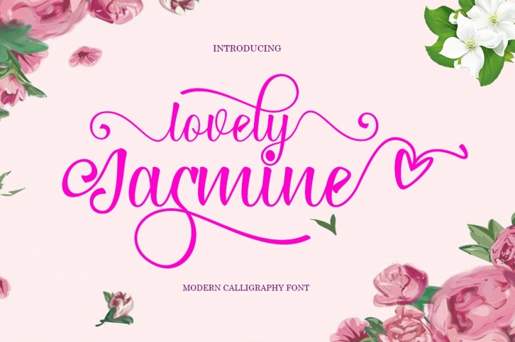 Lovely Jasmine Font Download
