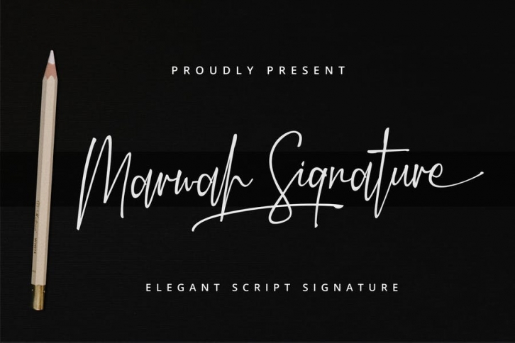 Marwah Signature Font Font Download