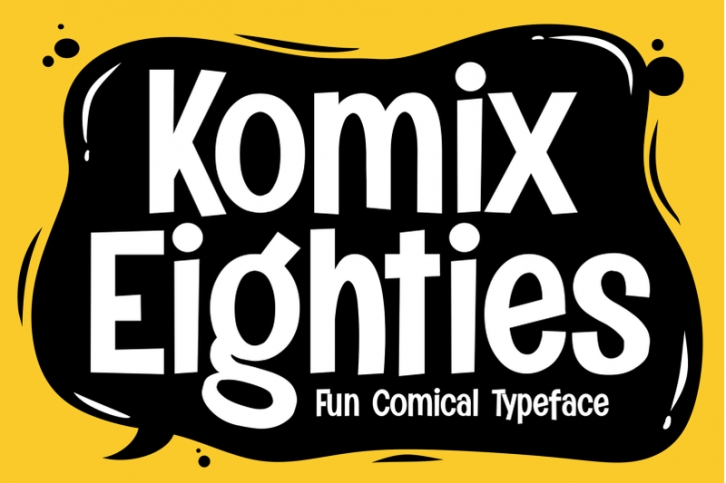 Komix Eighties Font Download