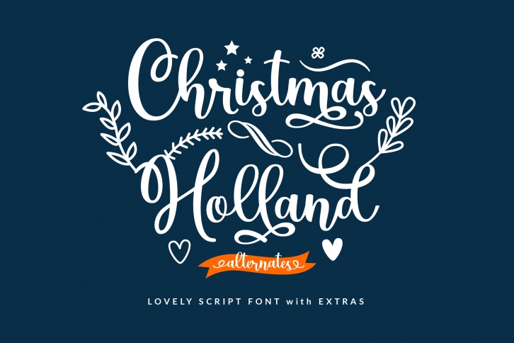 Christmas Holland Font Download