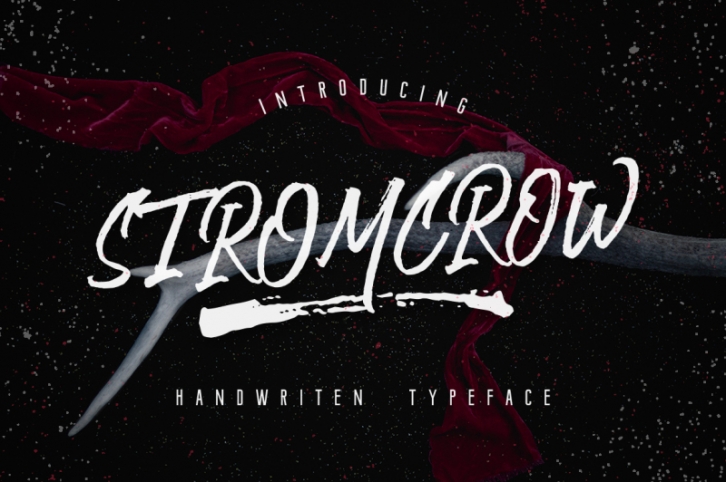 Stromcrow Typeface Font Download