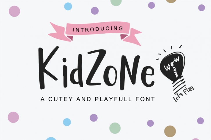 Kidzone Font Download