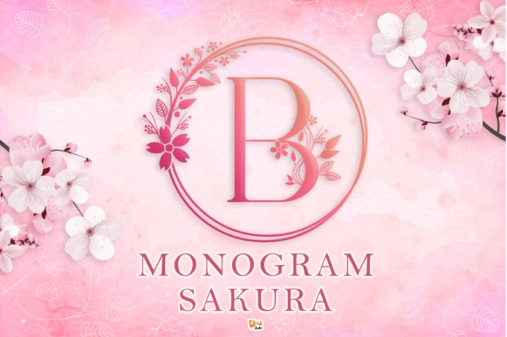 Monogram Sakura Font Download