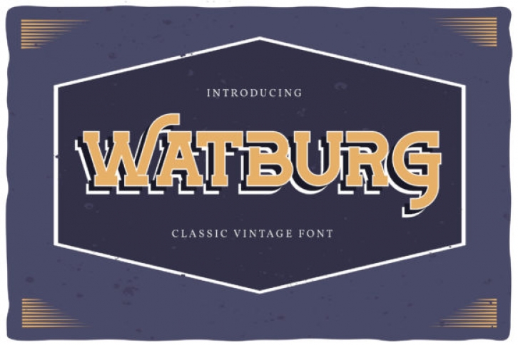 Watburg Font Download