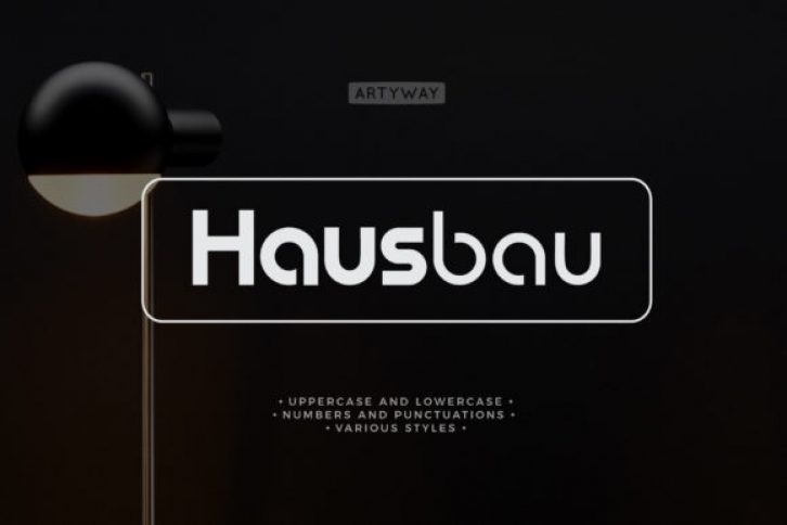 Hausbau Font Download