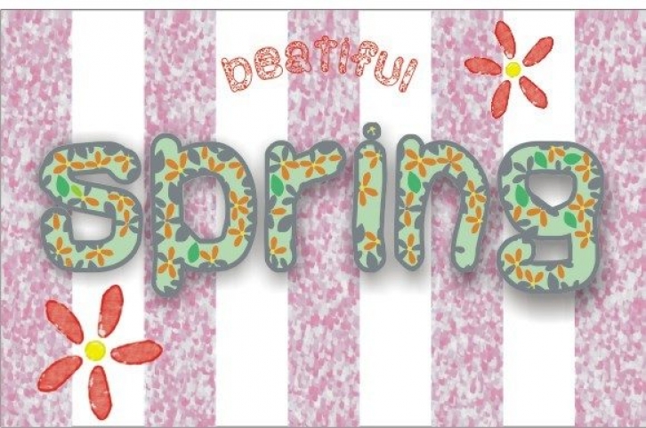 Spring Font Download