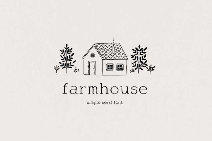 Farmhouse serif font Font Download