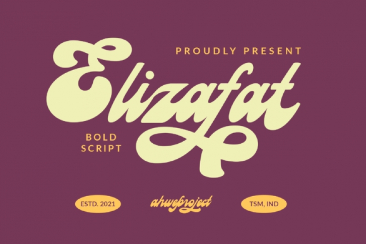 Elizafat Font Download