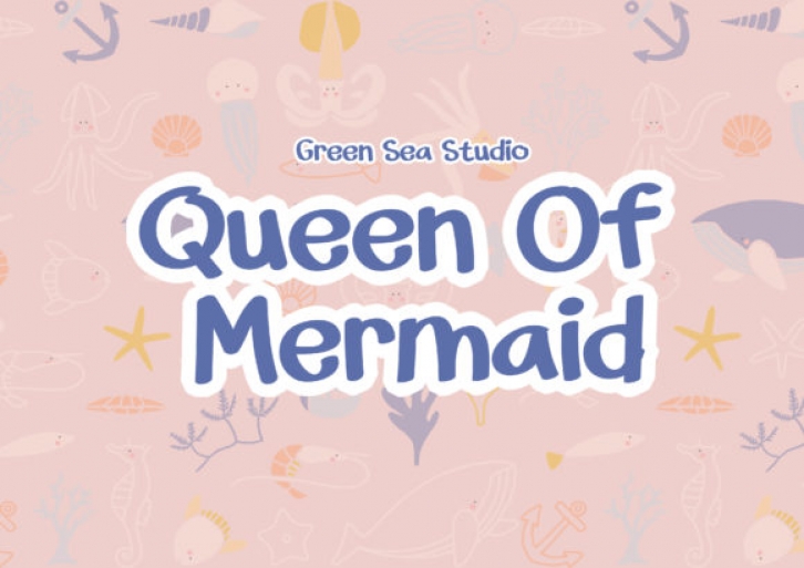 Queen of Mermaid Font Download