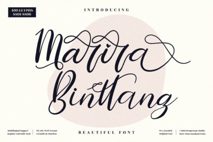 Marira Binttang Font Download