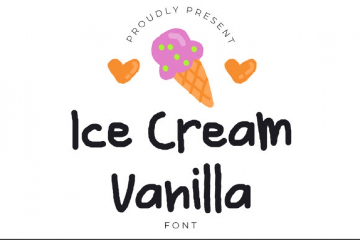 Ice Cream Vanilla Font Download