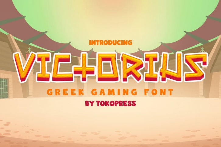 Victorius - Gaming font Font Download