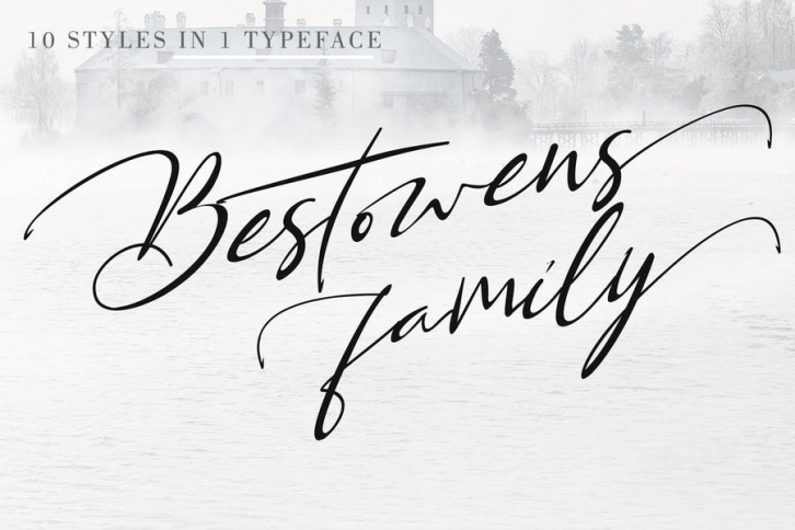 Bestowens Family Font Download