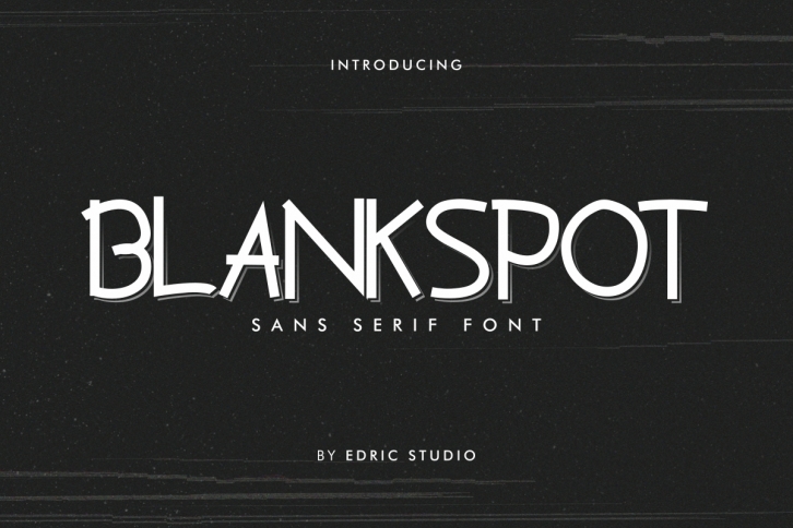 Blanksp Font Download