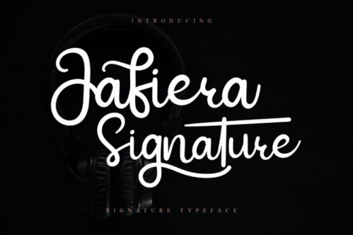 Jafiera Signature Font Download