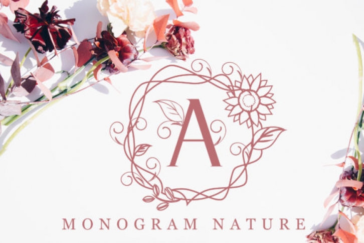 Monogram Nature Font Download