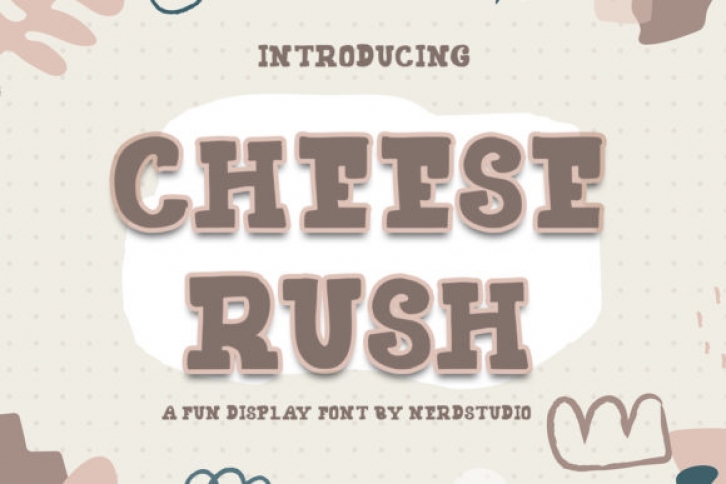 Cheese Rush Font Download