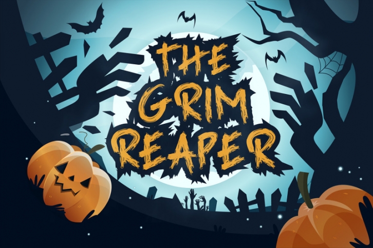 The Grim reaper Font Font Download