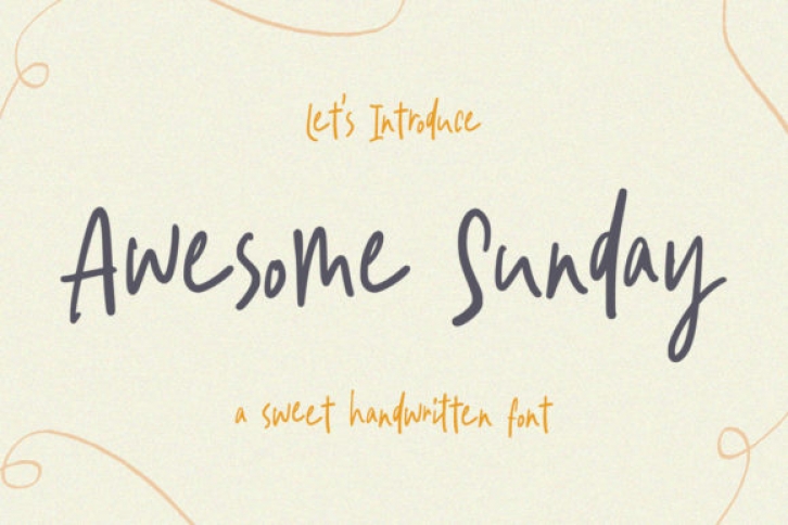 Awesome Sunday Font Download