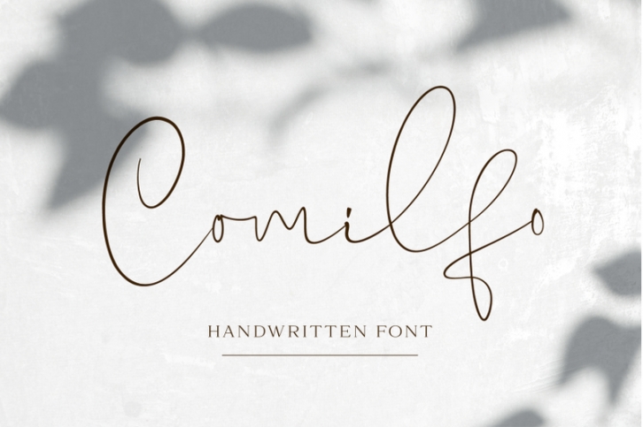 Comilfo Font Download