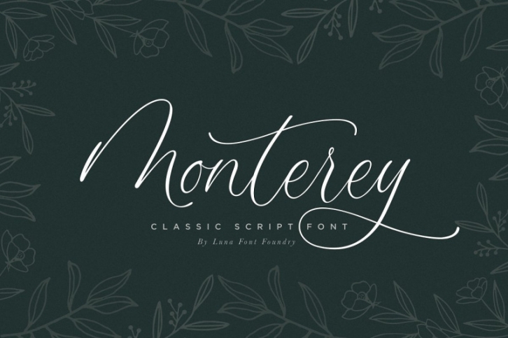 Monterey Script Font Font Download