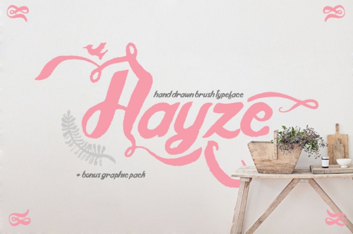 Hayze Typeface Font Download