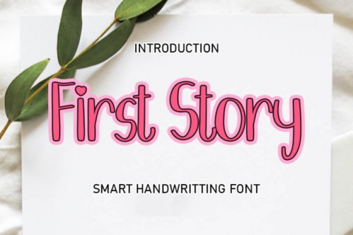 First Story Font Download