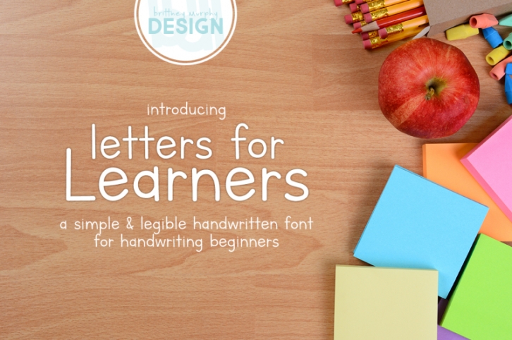 Letters for Learners Font Download