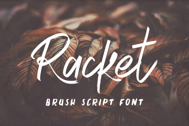 Racket Brush Script Font Download